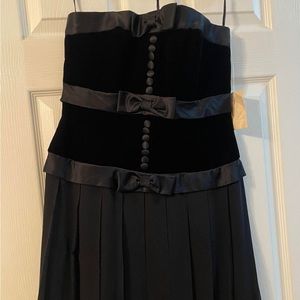 Vintage Kathryn Conover by Night Black Cocktail Dress